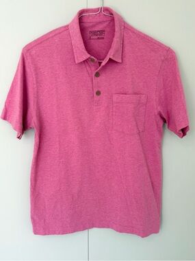 PATAGONIA Men’s Organic Cotton Lightweight Polo in Pink 53250